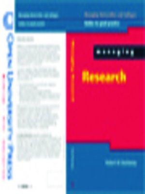 cover image of Managing Research
